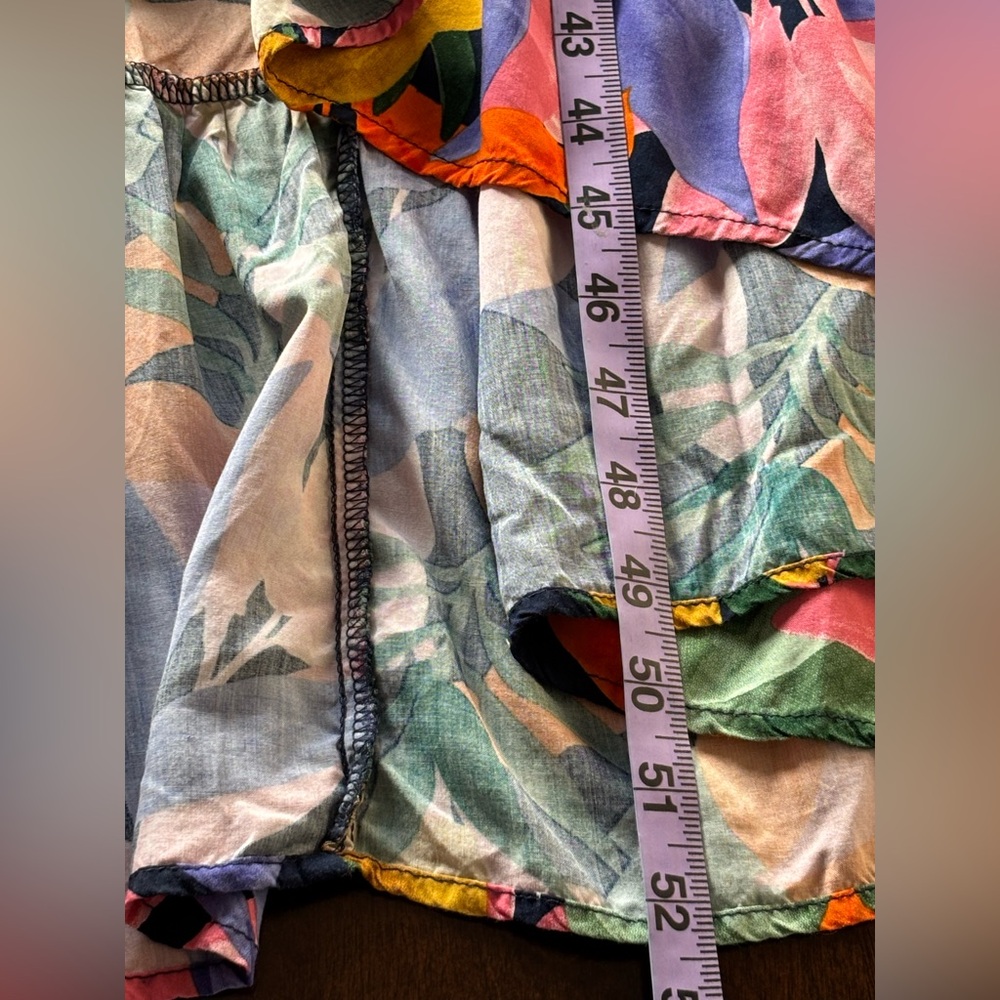 Printed Floral Maxi Dress in Multi-Color - Picture 8 of 10